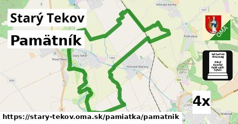 Pamätník, Starý Tekov