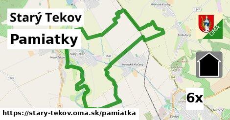 pamiatky v Starý Tekov