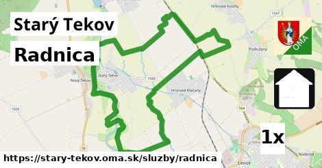 Radnica, Starý Tekov