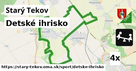 Detské ihrisko, Starý Tekov