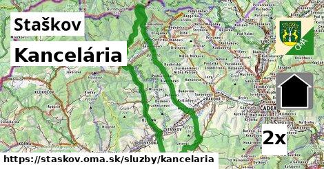 Kancelária, Staškov