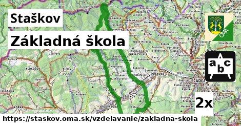 Základná škola, Staškov