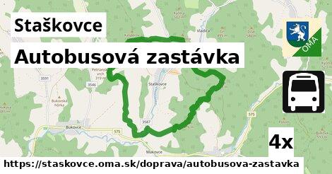 Autobusová zastávka, Staškovce