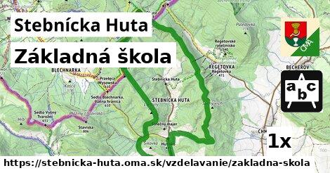 Základná škola, Stebnícka Huta