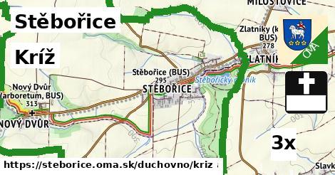 Kríž, Stěbořice