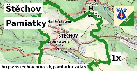 pamiatky v Štěchov