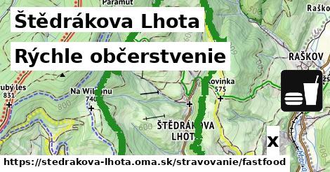 Všetky body v Štědrákova Lhota