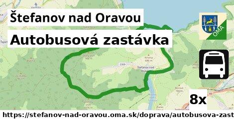 Autobusová zastávka, Štefanov nad Oravou