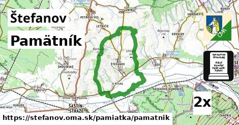 Pamätník, Štefanov