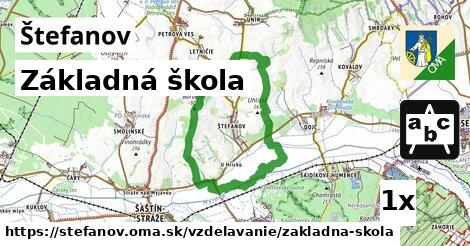 Základná škola, Štefanov