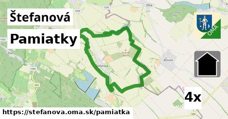 pamiatky v Štefanová