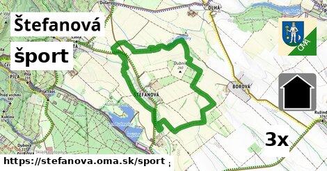 šport v Štefanová