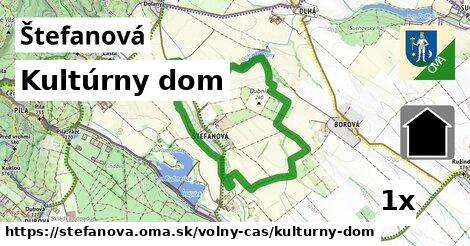 kultúrny dom v Štefanová