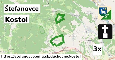 Kostol, Štefanovce