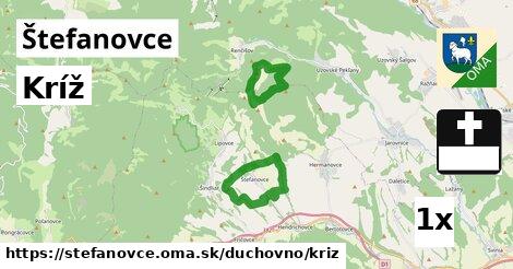 Kríž, Štefanovce