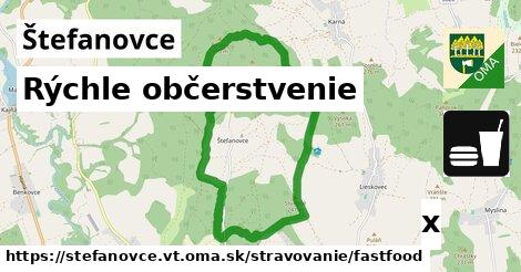 Všetky body v Štefanovce, okres VT