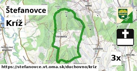 Kríž, Štefanovce, okres VT