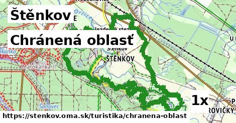 chránená oblasť v Štěnkov