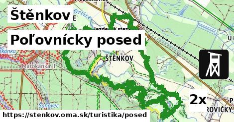 poľovnícky posed v Štěnkov