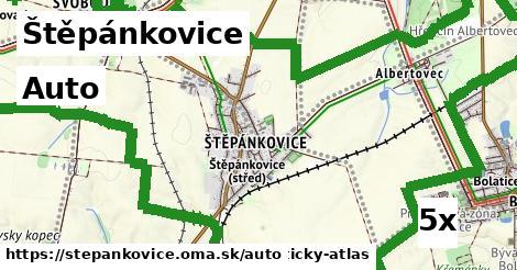 auto v Štěpánkovice