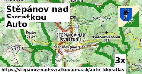 auto v Štěpánov nad Svratkou