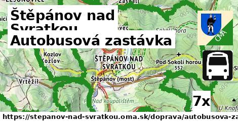 Autobusová zastávka, Štěpánov nad Svratkou