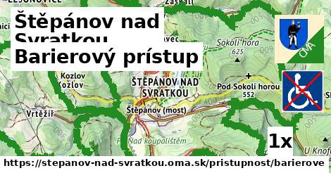 Barierový prístup, Štěpánov nad Svratkou