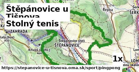 Stolný tenis, Štěpánovice u Tišnova