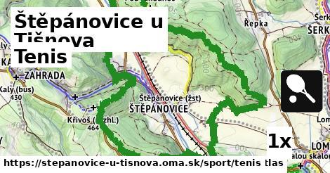 tenis v Štěpánovice u Tišnova