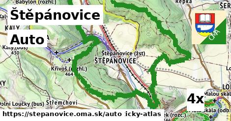 auto v Štěpánovice