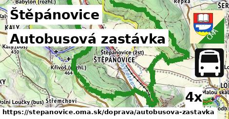 Autobusová zastávka, Štěpánovice