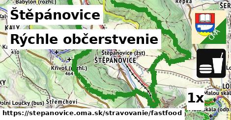 rýchle občerstvenie v Štěpánovice