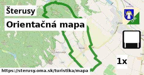 Orientačná mapa, Šterusy