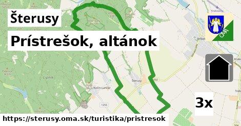 Prístrešok, altánok, Šterusy