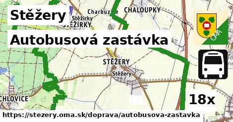 Autobusová zastávka, Stěžery