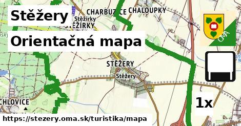 Orientačná mapa, Stěžery