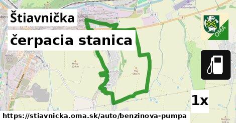 čerpacia stanica, Štiavnička