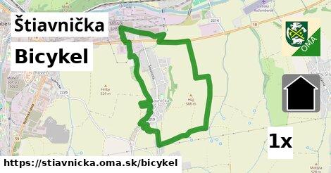 bicykel v Štiavnička