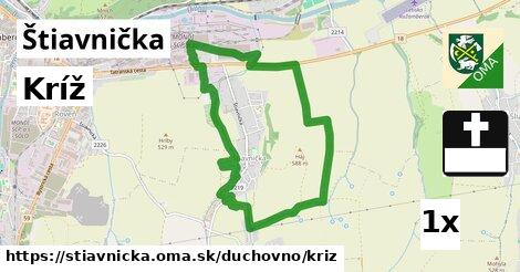 Kríž, Štiavnička