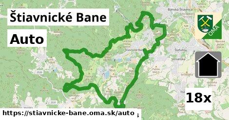 auto v Štiavnické Bane