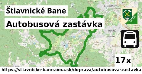 Autobusová zastávka, Štiavnické Bane