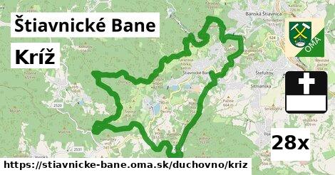 Kríž, Štiavnické Bane