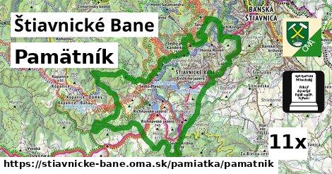 pamätník v Štiavnické Bane