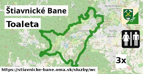 Toaleta, Štiavnické Bane