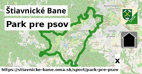 Park pre psov, Štiavnické Bane