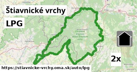 LPG, Štiavnické vrchy