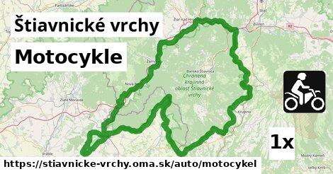Motocykle, Štiavnické vrchy