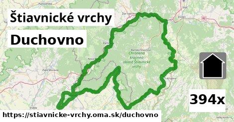 duchovno v Štiavnické vrchy