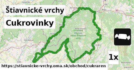 Cukrovinky, Štiavnické vrchy