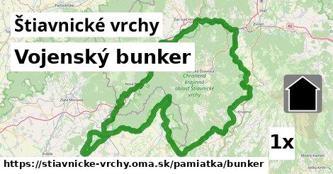 Vojenský bunker, Štiavnické vrchy